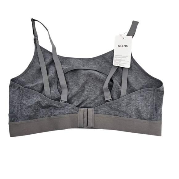 MOMCOZY Size XXL Gray Hands Free Nursing & Pumping Bra‎ NWT - Picture 3 of 7
